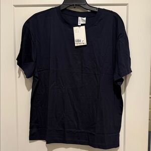 H&M Navy Short Sleeve Tee